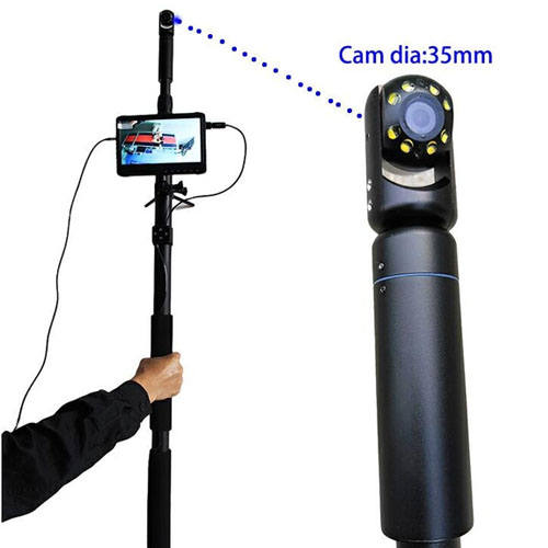 TVS-360 Telescopic Pole Pan-Tilt Inspection Camera
