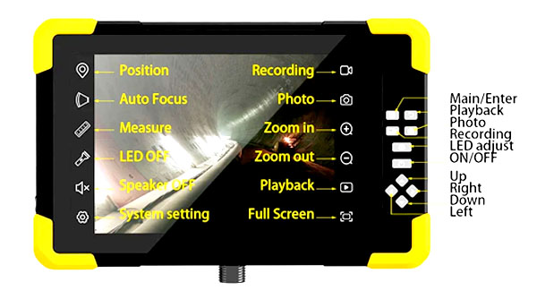 Layar Monitor 10 Inch